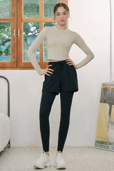 Cella 2-in-1 Leggings - Black