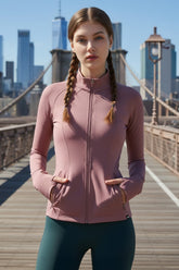 Zero Active Fit Jacket - Pink Salt