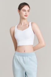Flex Air Stella Bra Top - White