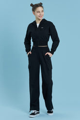 Ecotec Premium String Cargo Pants - Black