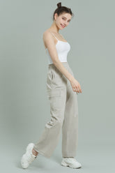 Ecotec Premium String Cargo Pants - Linen Beige