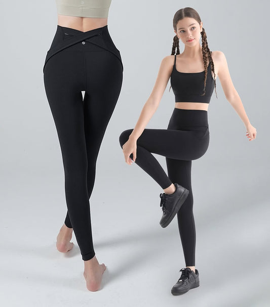 Extreme Pro Crossback Leggings – High-Support Active Leggings for Performance & Daily Wear