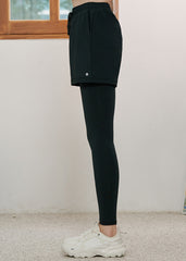 Cella 2-in-1 Leggings - Black
