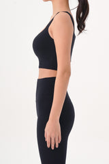 Flex Air Square Bra Top - Arc Black