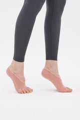 Cross Yoga Socks - Light Beige