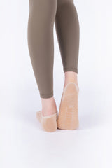 Cross Yoga Socks - Light Beige