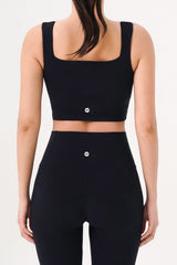 Flex Air Square Bra Top - Arc Black