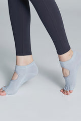 Yoga Grip Socks - Lemon