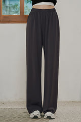 Soft Relaxed-Fit Wide-Leg Pants - Ivory