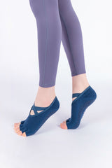Cross Yoga Socks - Light Beige