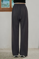 Soft Relaxed-Fit Wide-Leg Pants - Ivory