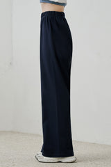 Soft Relaxed-Fit Wide-Leg Pants - Ivory
