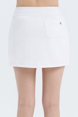 Zero Skirt with Built-in Shorts - White