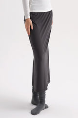 Softex Long Skirt - Black