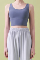 Extreme Pro Half Moon Bra Top - Gentle Black