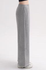 Everyday Cotton Wide Pants - Gray