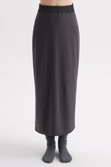 Softex Long Skirt - Black