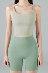 Zero Base Mid Bra Top - Wood Pink