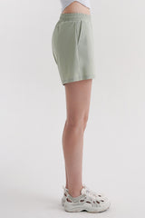 2-in-1 Training Shorts with Built-in Leggings - Navy