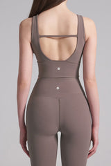 Extreme Pro Half Moon Bra Top - Gentle Black