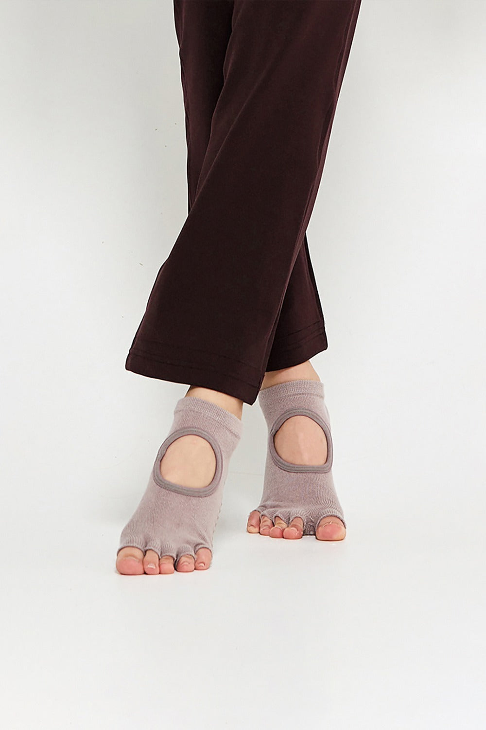 Yoga Grip Socks - Dust Purple