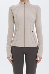 Zero Active Fit Jacket - Cotton Beige