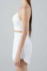 Zero Base Crop Bra Top - Wood Pink