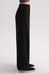 Everyday Cotton Wide Pants - Gray