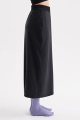 Softex Long Skirt - Black