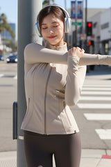 Zero Active Fit Jacket - Cotton Beige