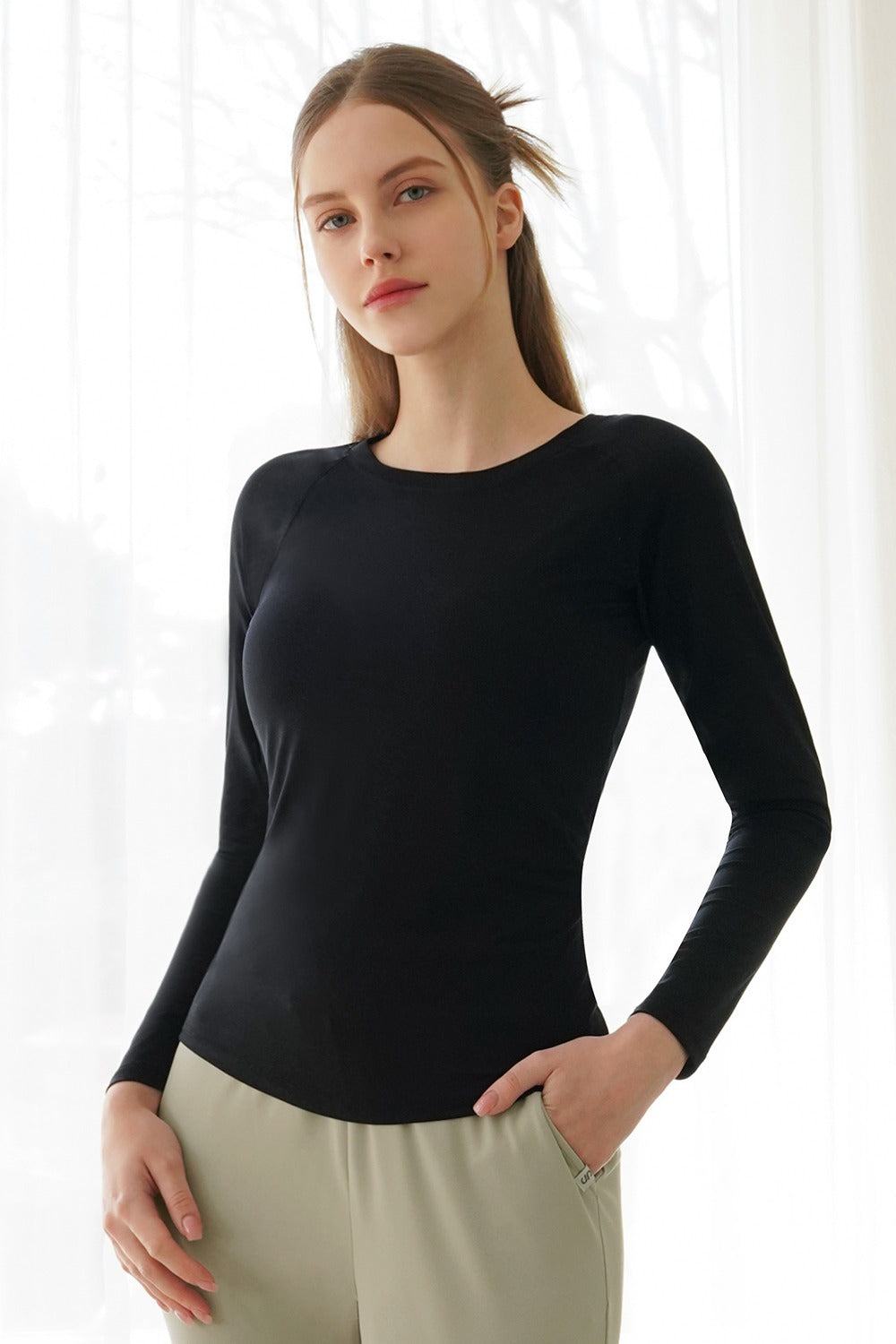 Easy Perfection Long Sleeve - Black