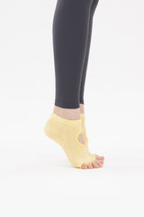 Yoga Grip Socks - Lemon