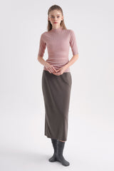 Softex Long Skirt - Black