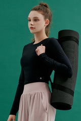 Cozy Daily Crop T-Shirt - Beige