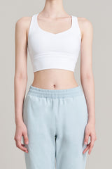 Flex Air Stella Bra Top - White