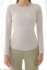 Easy Perfection Long Sleeve - Light Gray