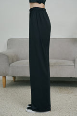Soft Relaxed-Fit Wide-Leg Pants - Ivory