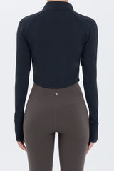 Zero Active Crop Jacket - Coral Pink