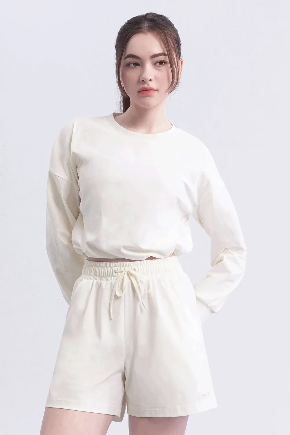 ECOTECH Premium Comfort Shorts - Milky White