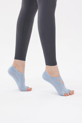 Cross Yoga Socks - Light Beige
