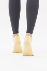 Yoga Grip Socks - Lemon