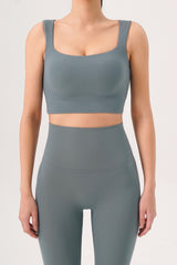 Flex Air Square Bra Top - Arc Black