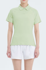 AirFlex Performance Polo Tee - Apple Green