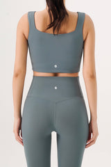 Flex Air Square Bra Top - Arc Black